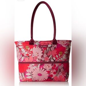 Vera Bradley Expandable Travel Tote in Bohemian Blooms